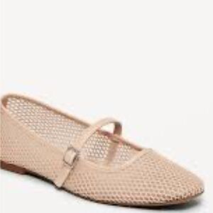 Seychelles Beige Mesh Flats